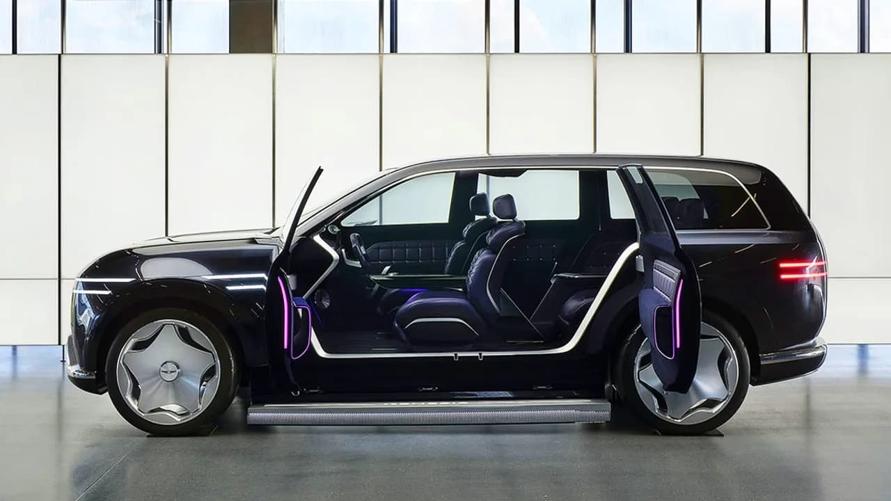 Genesis GV90: Das Design des neuen Luxus-Elektro-SUVs stellt neue Maßstäbe auf