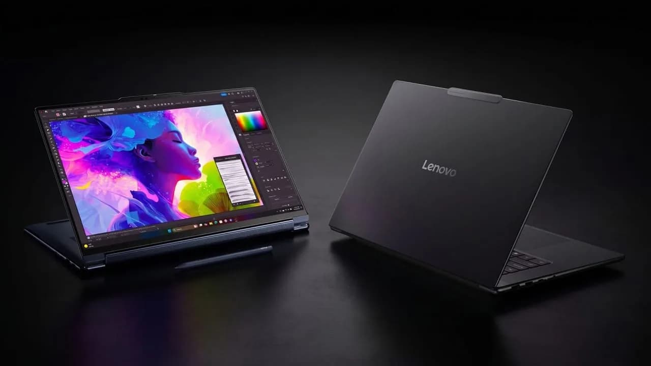 Lenovo stellt neue Yoga-Laptops mit NVIDIA RTX Spark-Prozessoren vor
