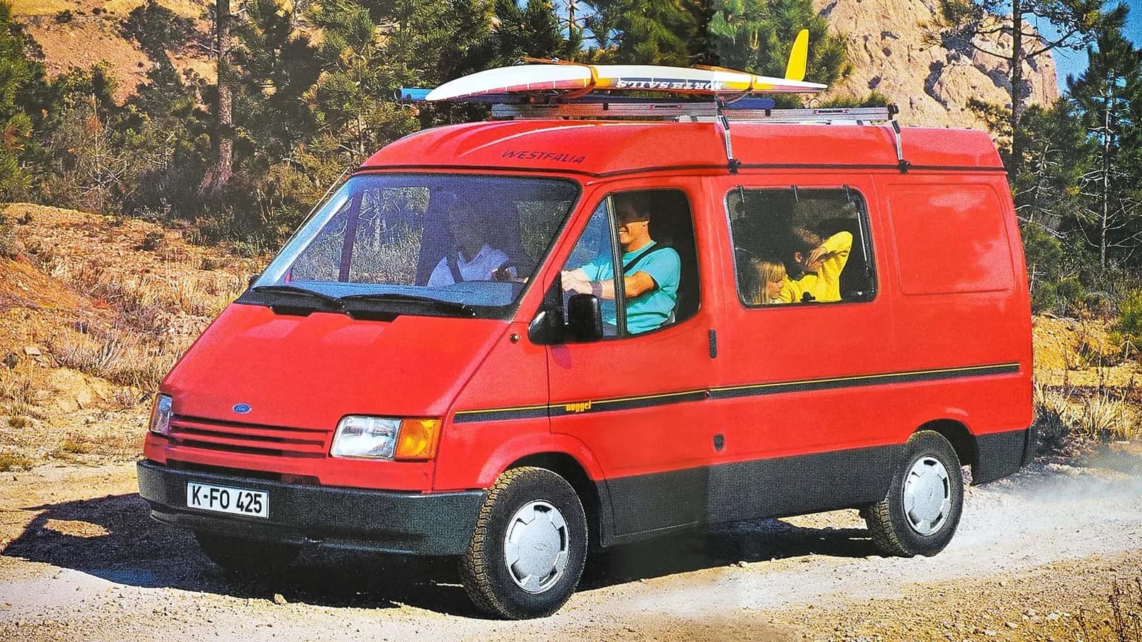 Der Ford Nugget ist kein Lebensmittel: Der süße Camper-Van feiert 40 Jahre