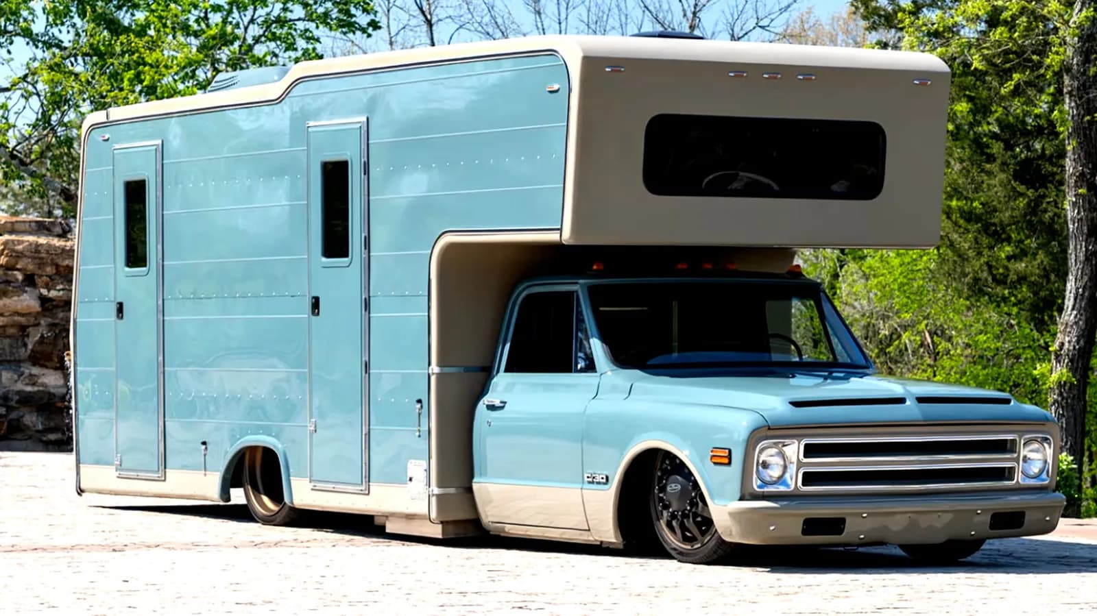 Langweilige und vergessliche Camper? Dieser 1972er Chevy ist eine Ausnahme.