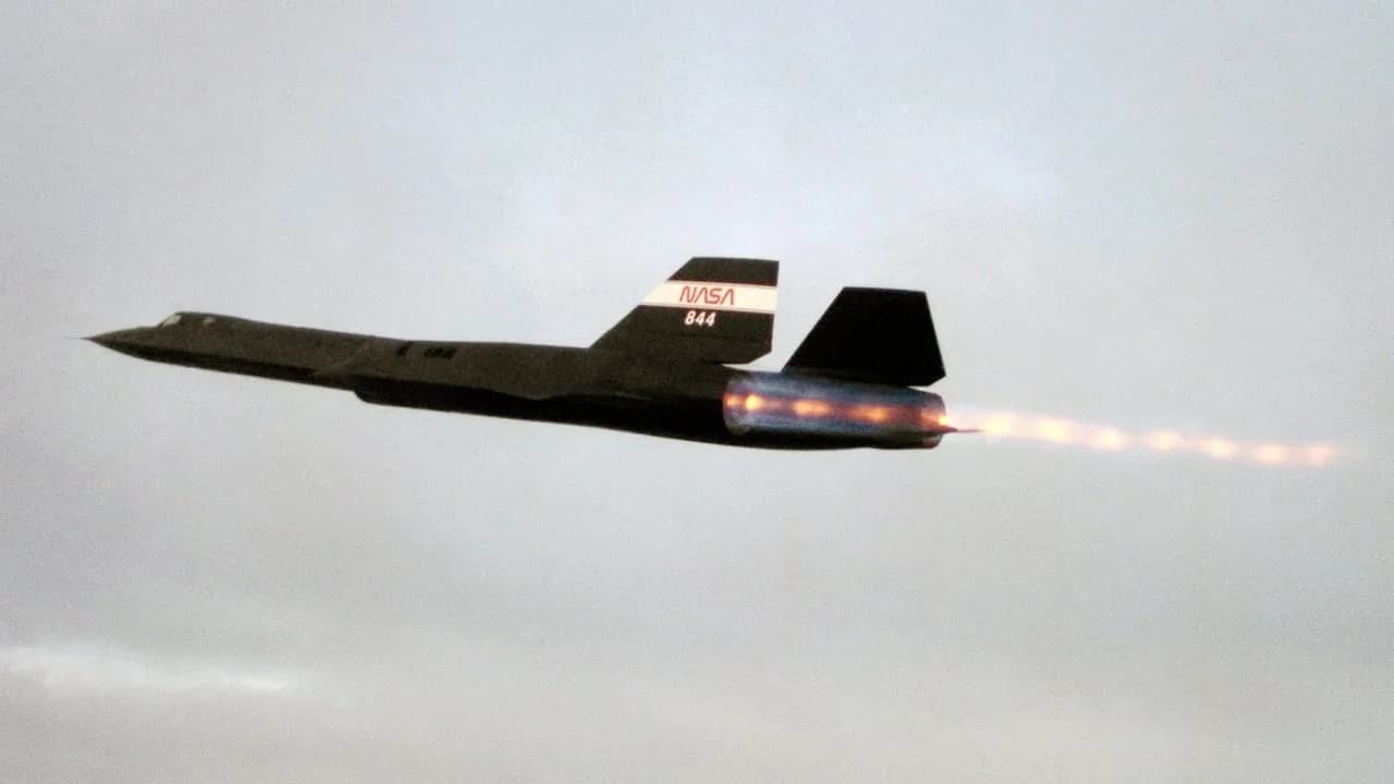 F-4B Phantom-Radar hält der Geschwindigkeit der SR-71 Blackbird nicht stand