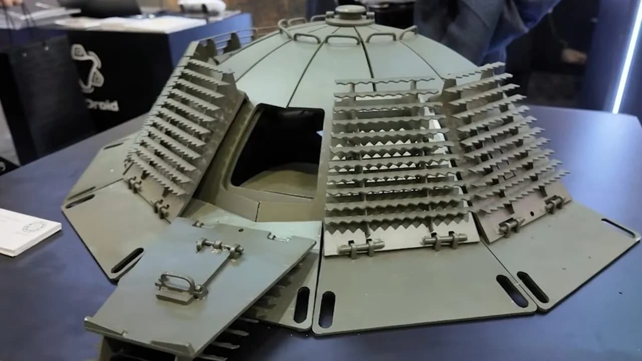 Ukraine liefert mobile Panzerschutzlösungen für die Frontlinie