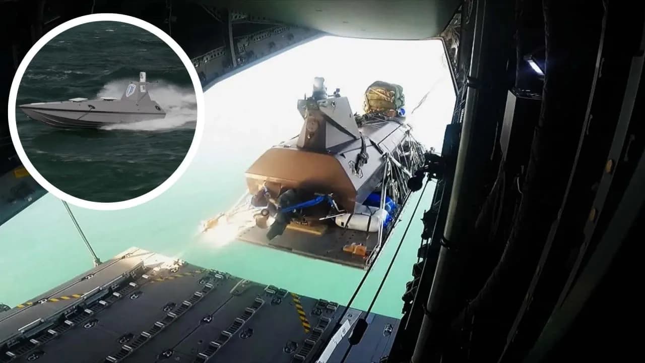 Königliche Marine setzt mit dem Start eines unbemannten Seesystems aus der Luft neue Maßstäbe