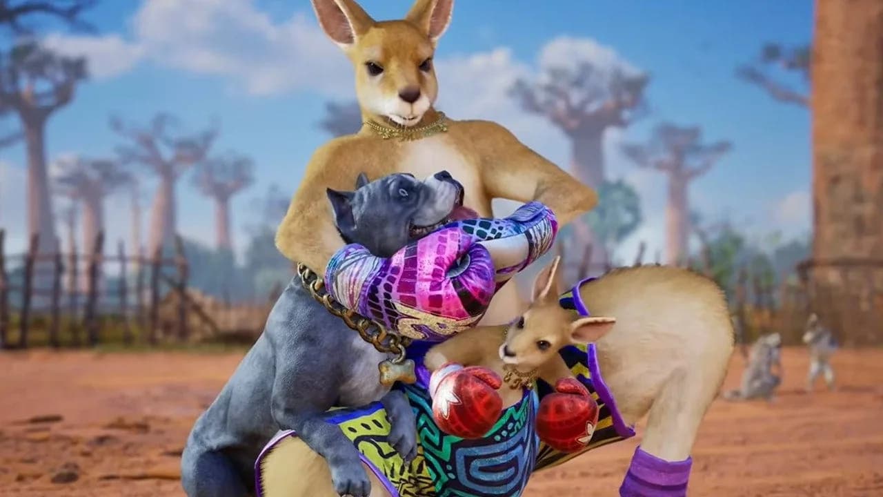 Hinter der Känguru-Schlag-Szene in der Tekken 8-Roger-Jr.-Präsentation steckt die wahre Geschichte.