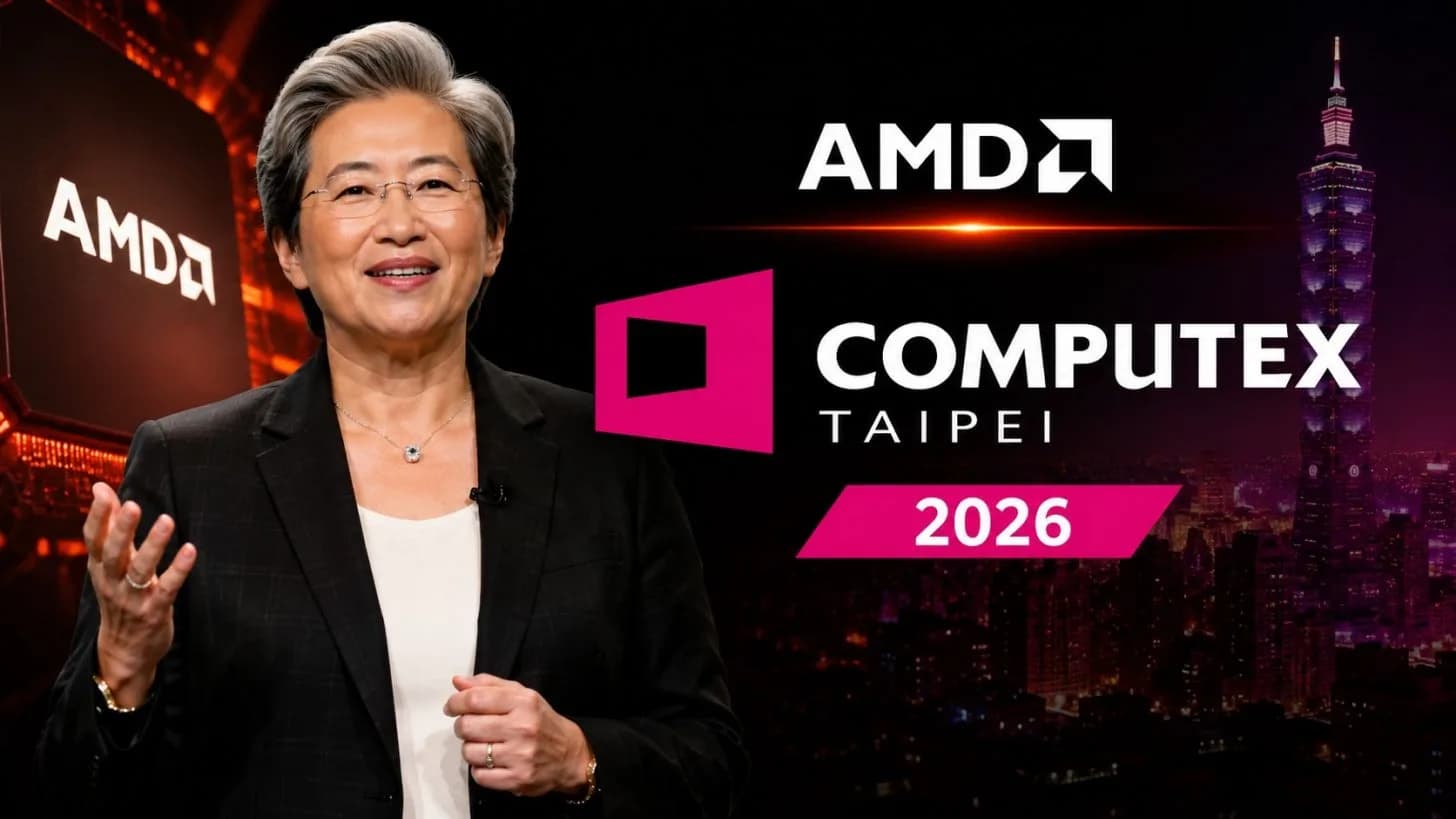 AMD auf der Computex 2026: Was von Zen-5-Refreshes bis Next-Gen-CPUs erwartet wird