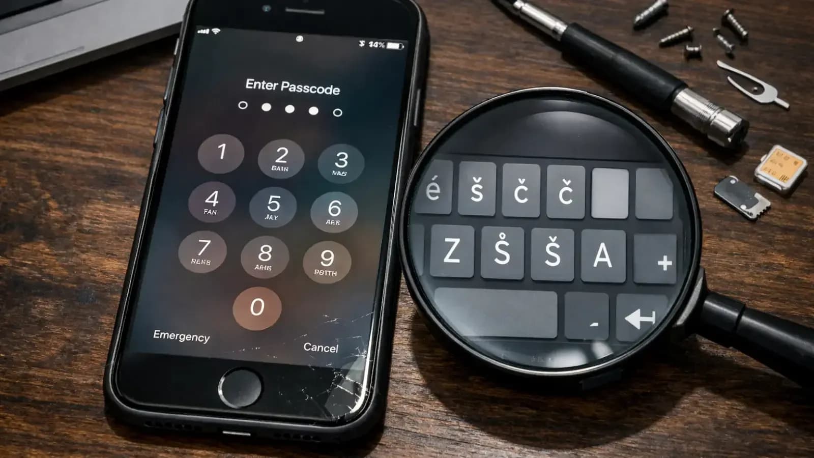 Apple arbeitet an einer Lösung für einen iPhone-Passcode-Bug, der mit einem fehlenden tschechischen Tastaturzeichen zusammenhängt