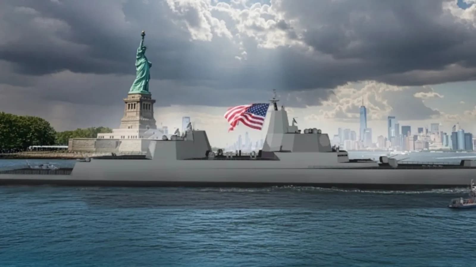Die US Navy baut bald 34 Kriegsschiffe, darunter einen 40.000 Tonnen schweren Trump-Klasse-Schlachtschiff