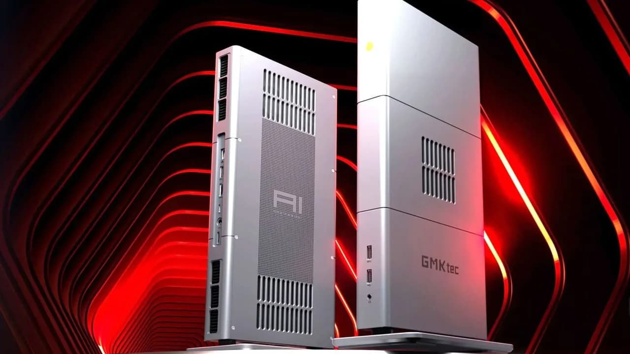 GMKtec stellt das mit dem Ryzen AI Max+ 395-Prozessor ausgestattete EVO-X3 Mini-PC-Modell vor.