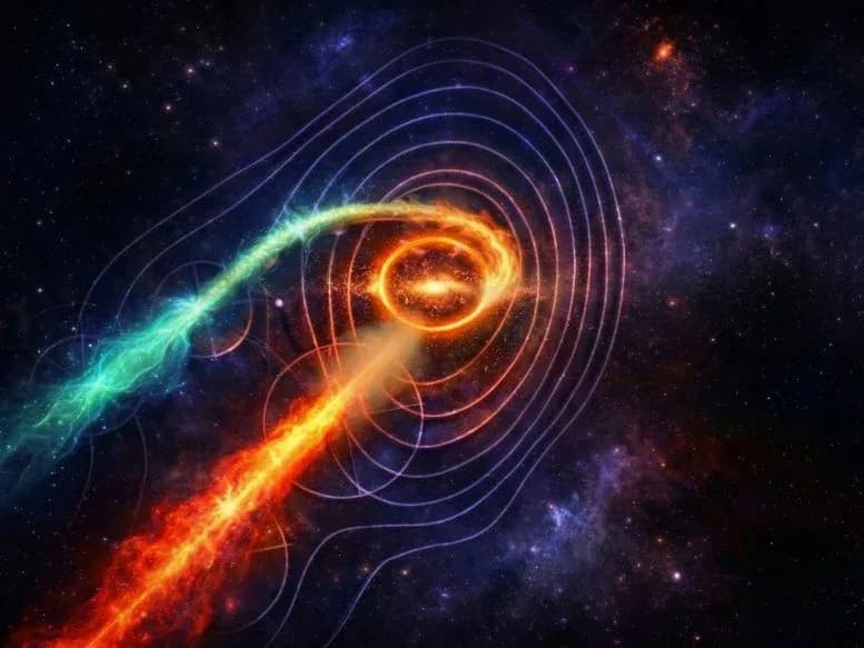Astronomen entdecken erstmals enges Doppelsystem aus supermassiven Schwarzen Löchern