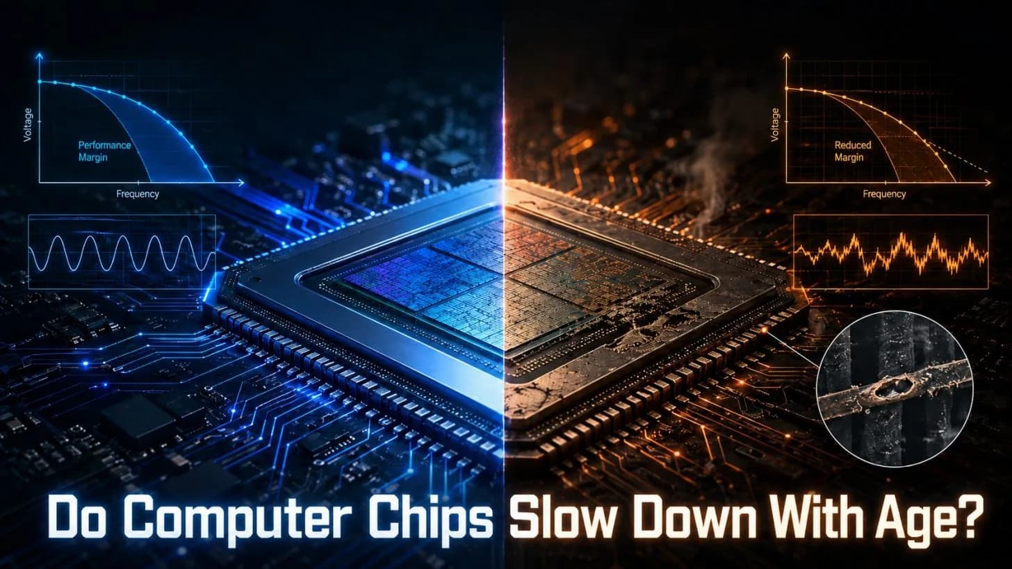 Computerchips verlangsamen sich tatsächlich mit dem Alter: Die wissenschaftliche Realität hinter der Silizium-Abschwächung