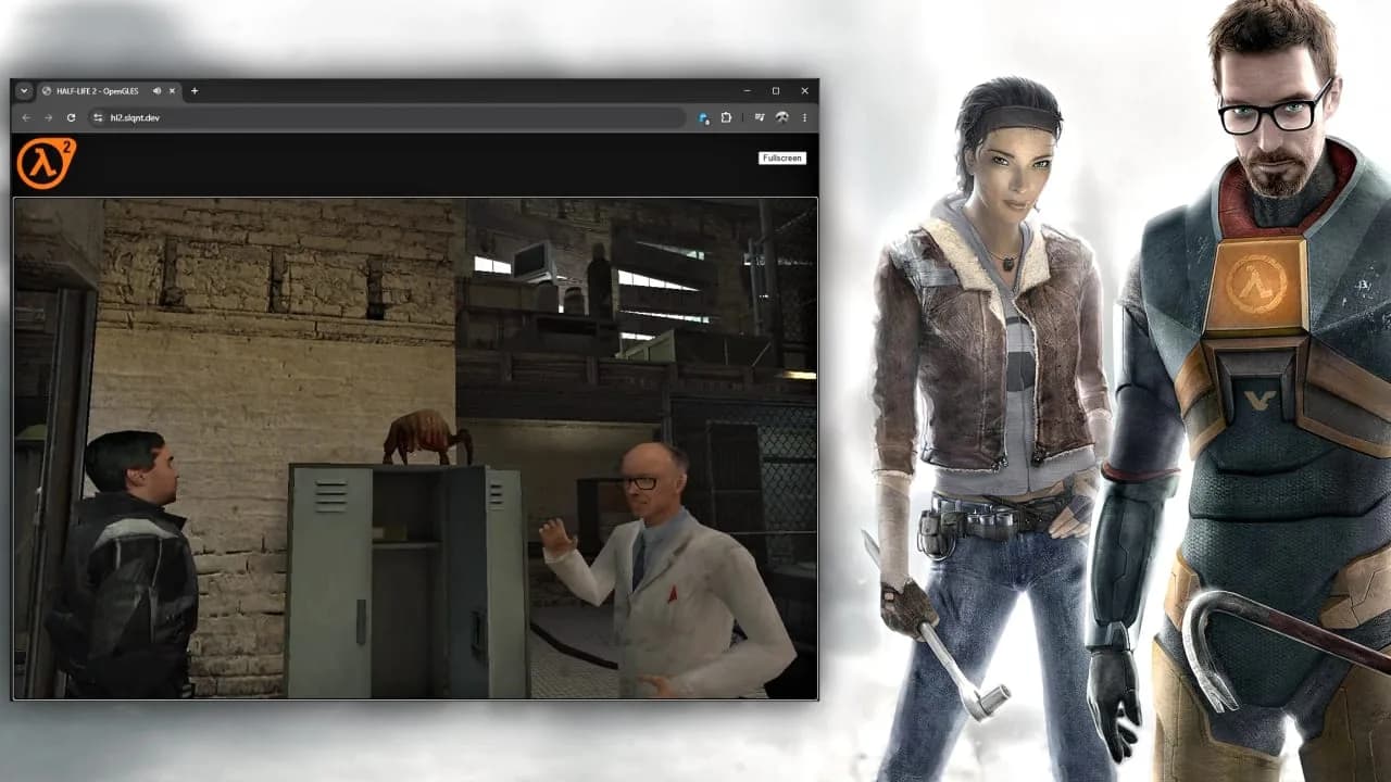 Half-Life 2 ist nun im Browser spielbar