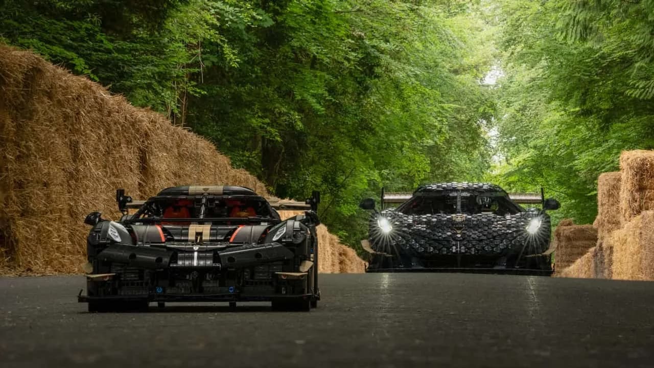 Lego-Hypercar erreicht ohne Klebstoff Geschwindigkeit von 111 km/h und bricht Rekorde
