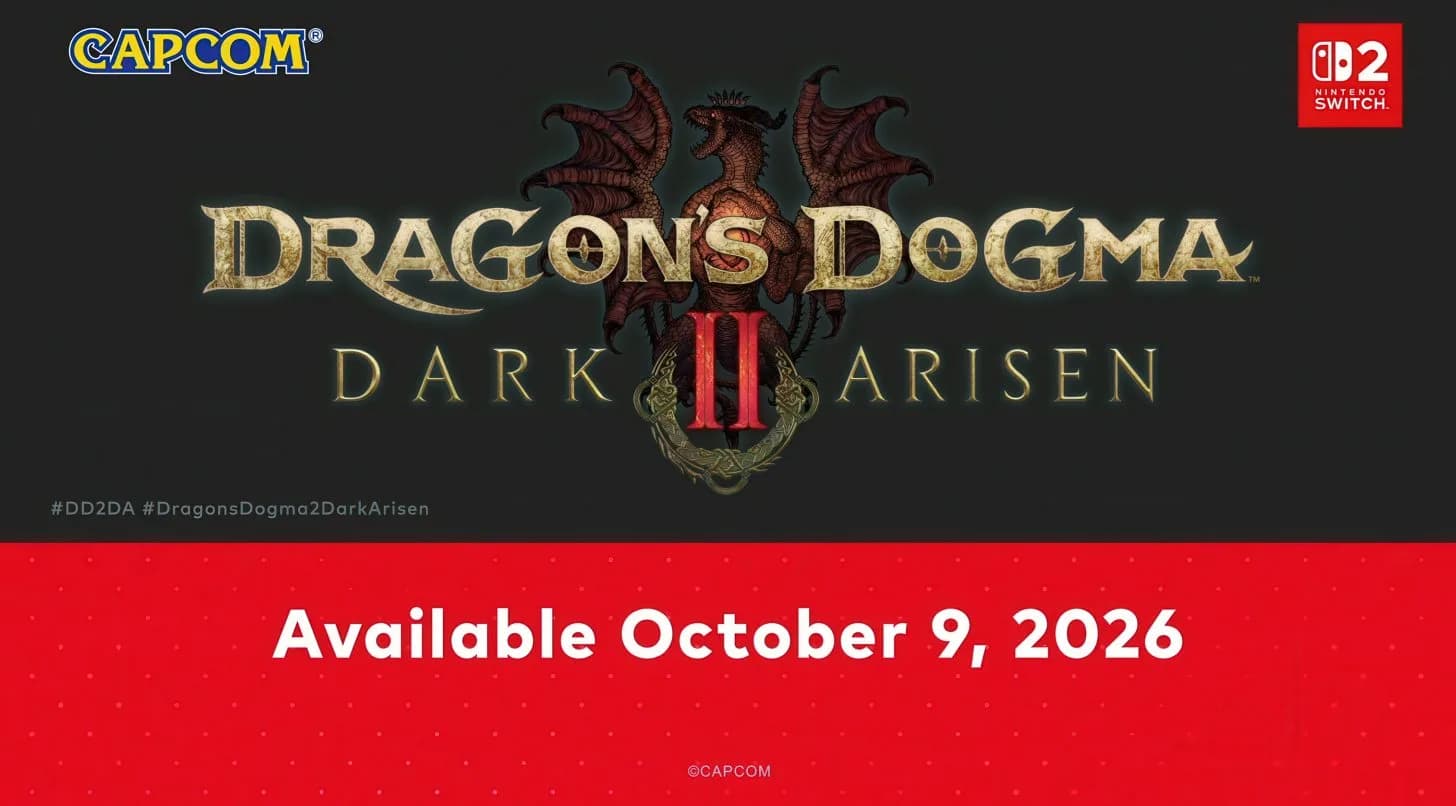 Capcom bringt Dragon's Dogma 2: Dark Arisen am 9. Oktober auf die Switch 2