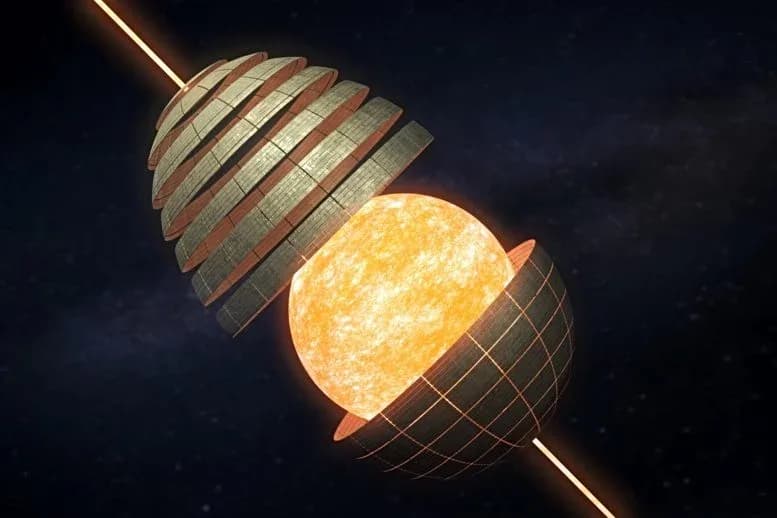 Alien Megastrukturen könnten die kältesten Sterne der Galaxie sein