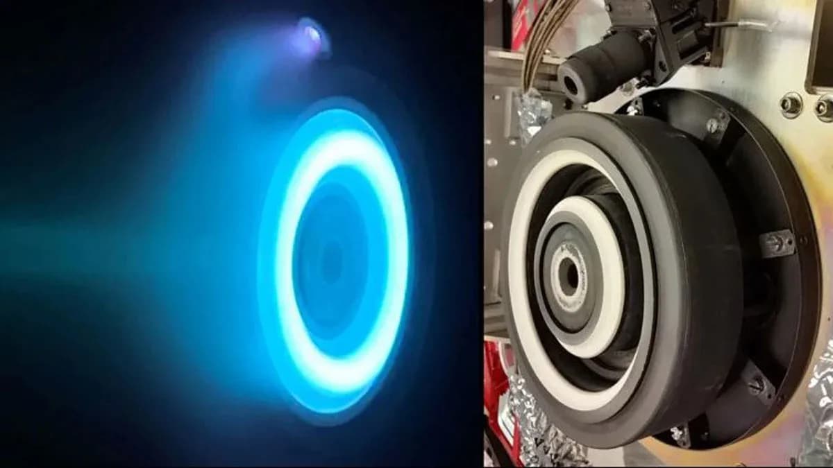 Forscher testen Raketentriebwerk für bemannte Marsmissionen