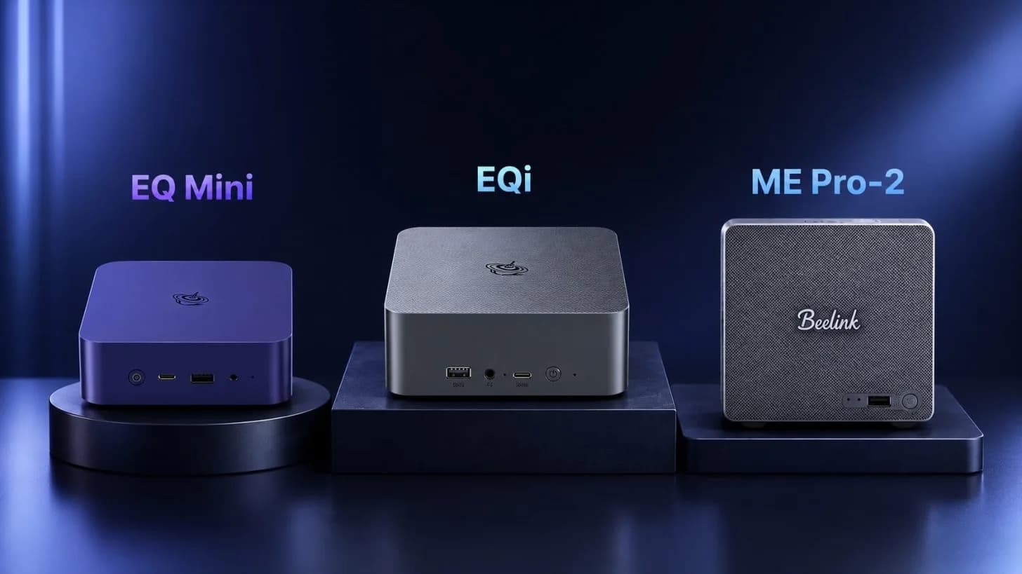 Beelink stellt drei Mini-PCs mit Core Ultra 304 und bis zu zwei LAN-Ports vor