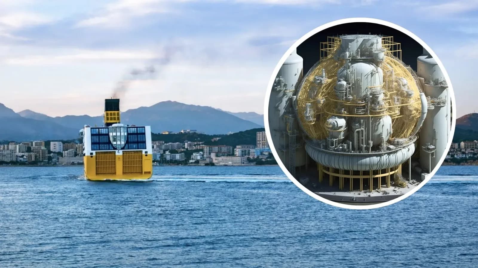 Schwimmende Kernkraftwerke könnten griechische Inseln mit sauberer Energie versorgen
