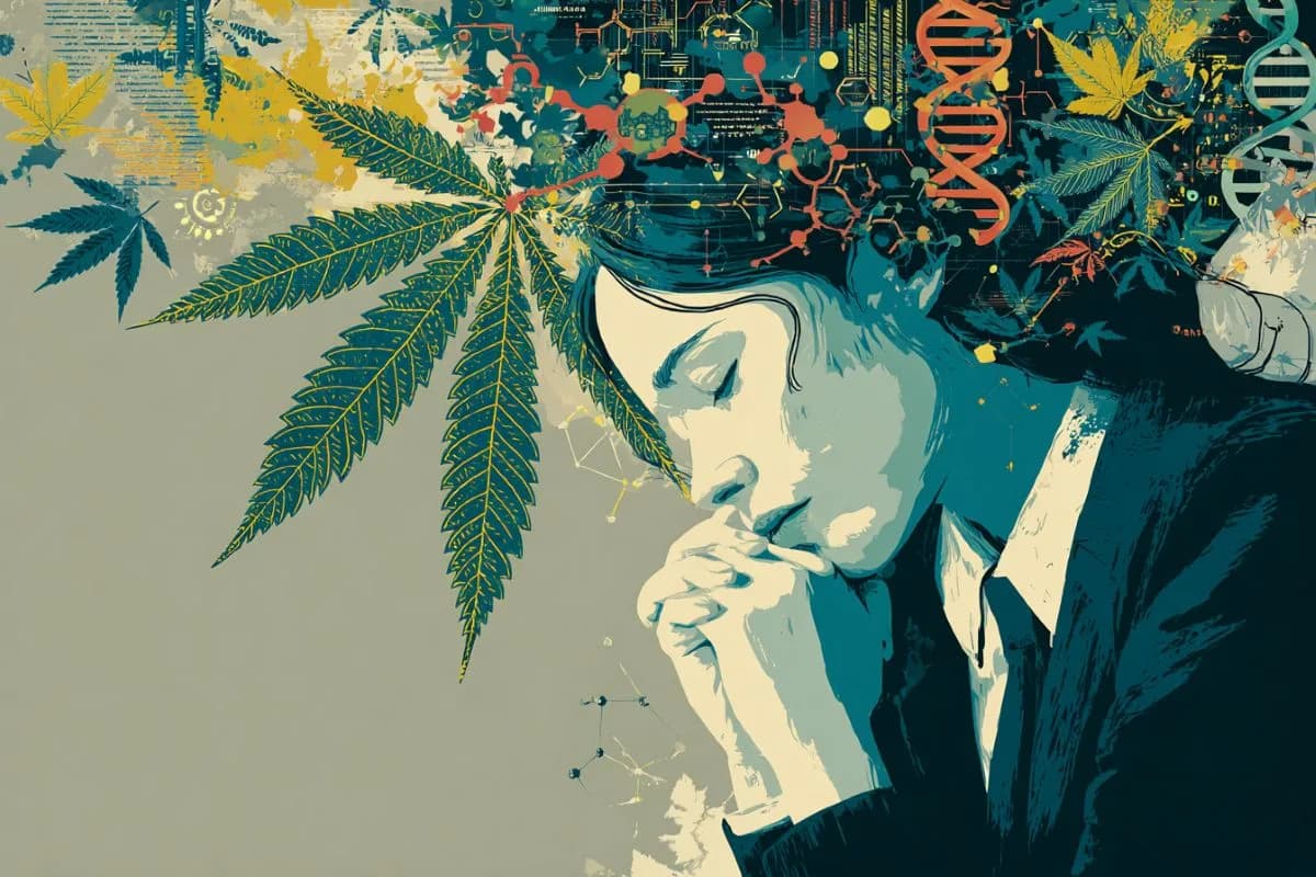 Genetische Pfade verbinden Cannabiskonsum mit Psychoserisiko