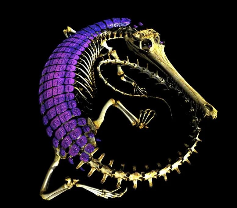 Wissenschaftler lösen 320 Millionen Jahre altes Rätsel der Reptilienpanzerung