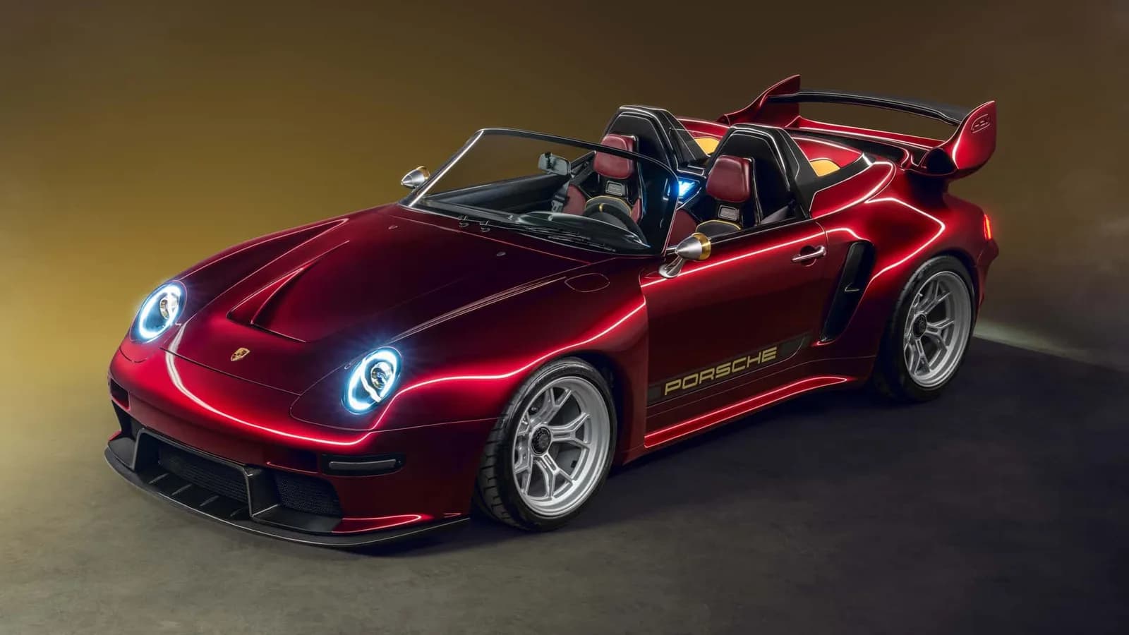 Dieser einmalige Gunther Werks Porsche 911 Speedster ist ein Superhelden-Fahrzeug