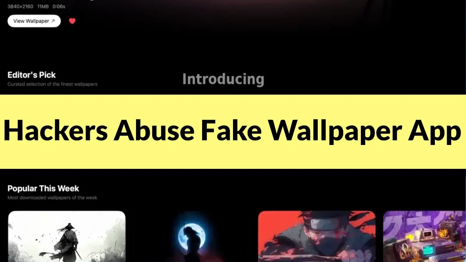 Hacker nutzen gefälschte Wallpaper-Apps und YouTube-Kanäle, um notnullOSX-Malware zu verbreiten