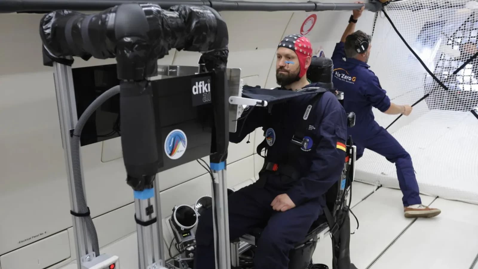 Exoskelette getestet für Astronauten-Training in Schwerelosigkeit
