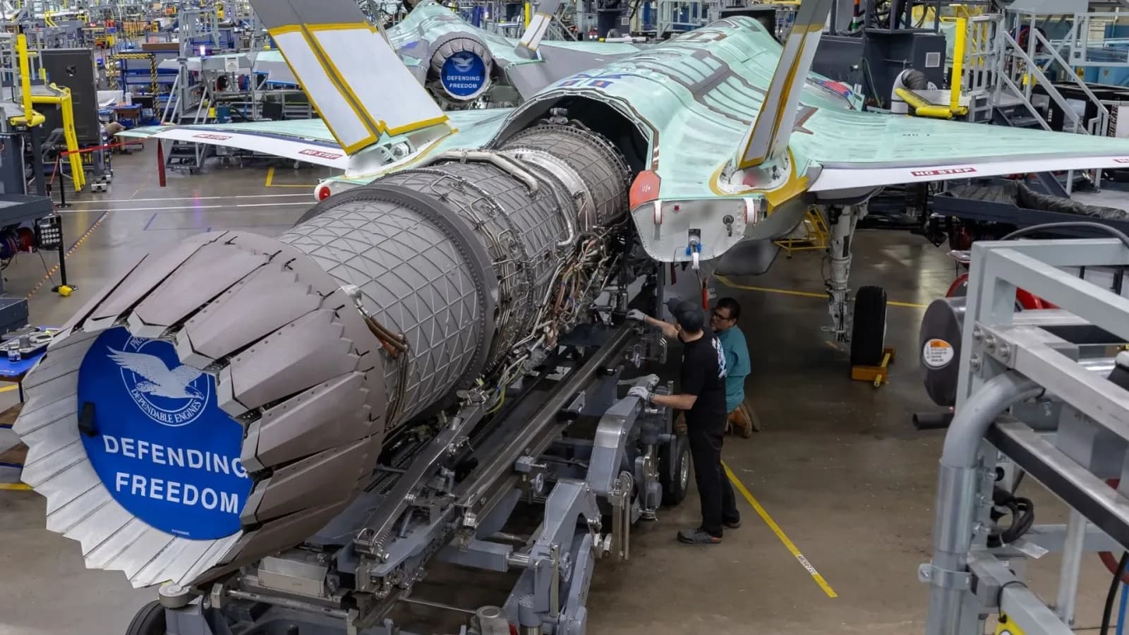 Deutschlands erstes F-35 erhält Triebwerk und nähert sich der Auslieferung