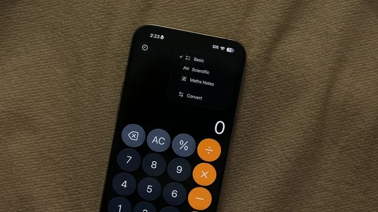 Ihr iPhone-Rechner bietet weit mehr als nur einfache Rechenfunktionen