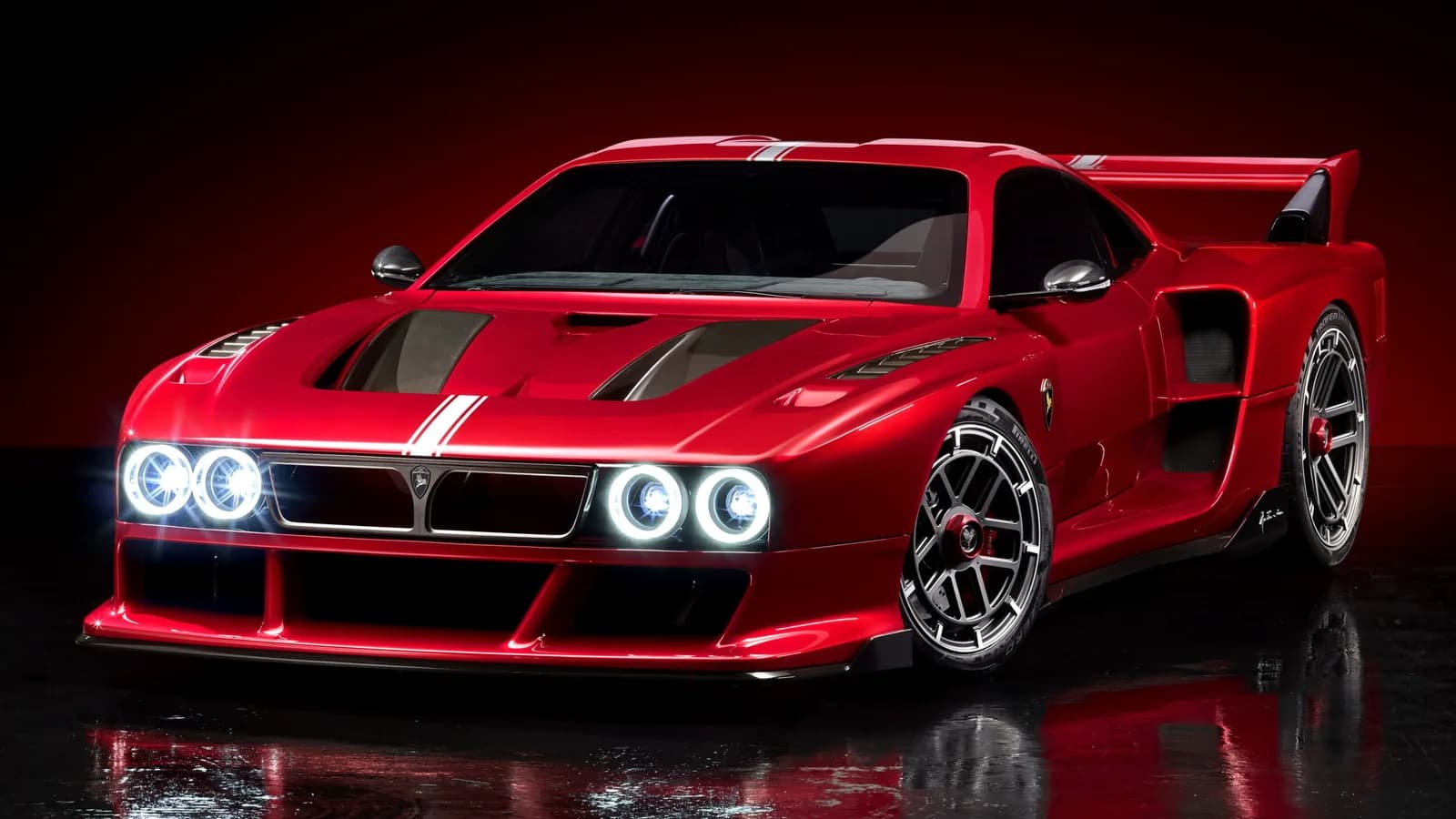 Koenigsegg liefert 1.000 PS V8 für Lancia 037 Hommage
