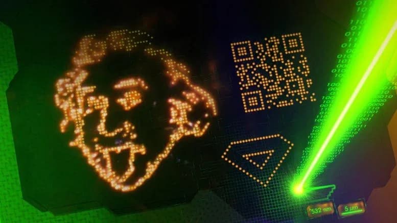 Kristall-Durchbruch ermöglicht Wissenschaftlern das „Schreiben“ von Nanomustern mit Licht