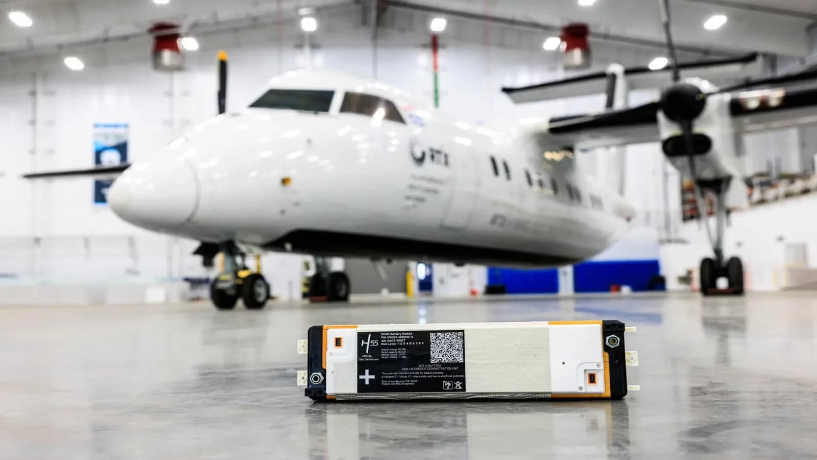 Zertifizierte H55-Akkus starten RTX-Hybrid-Flugprogramm