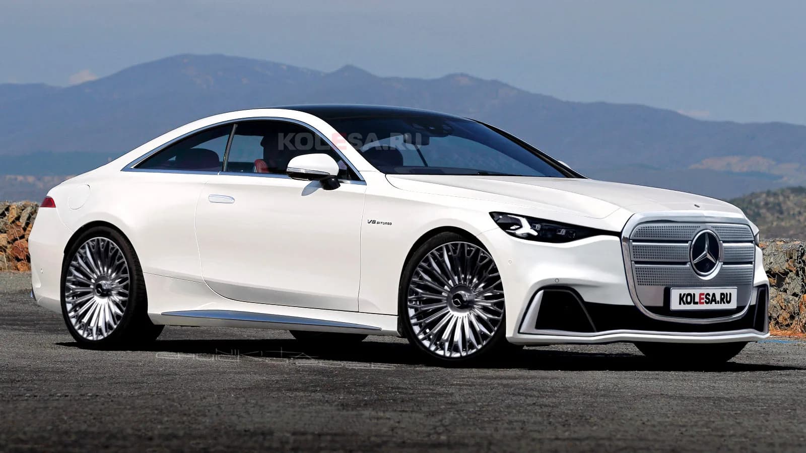 Mercedes plant die Rückkehr des S-Klasse Coupés mit einem extremen Design