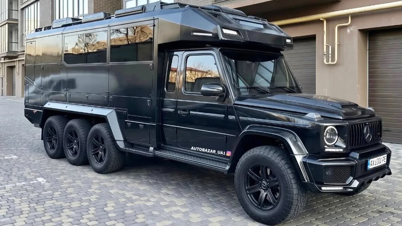 Jemand verkauft ein acht-rädriges G63 Wohnmobil für 285.000 Dollar – und es täuschte die KI-Detektoren | Carscoops