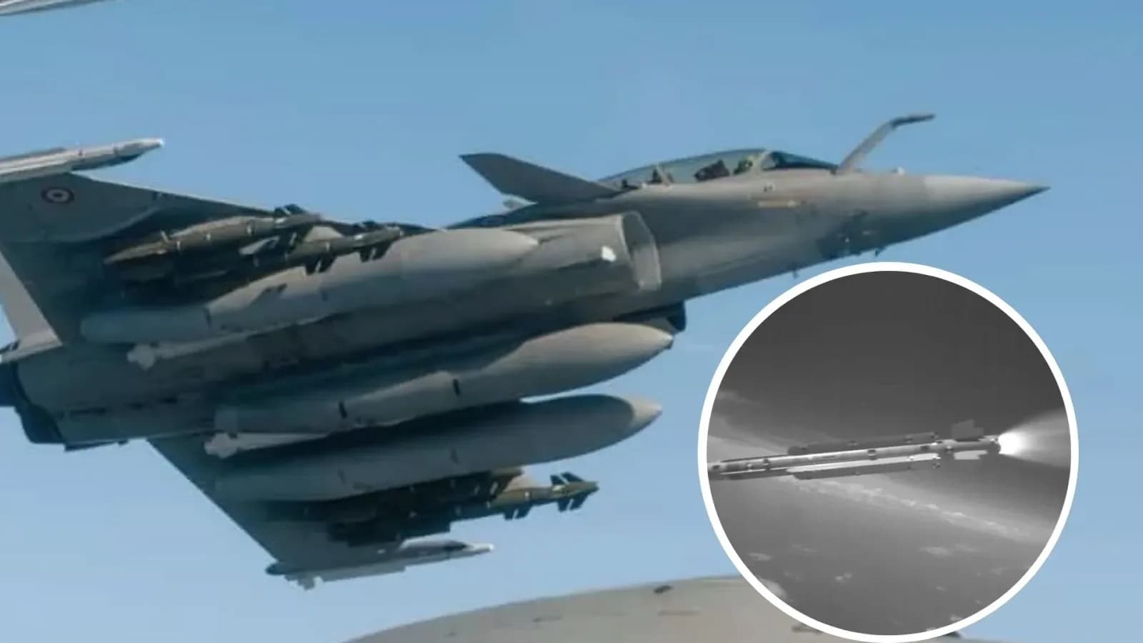 Französisches Kampfjet startet neue Generation von Abwehrraketen zur Selbstverteidigung