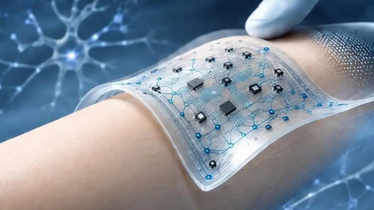 Gedruckte elektronische Haut imitiert Gehirnchemie