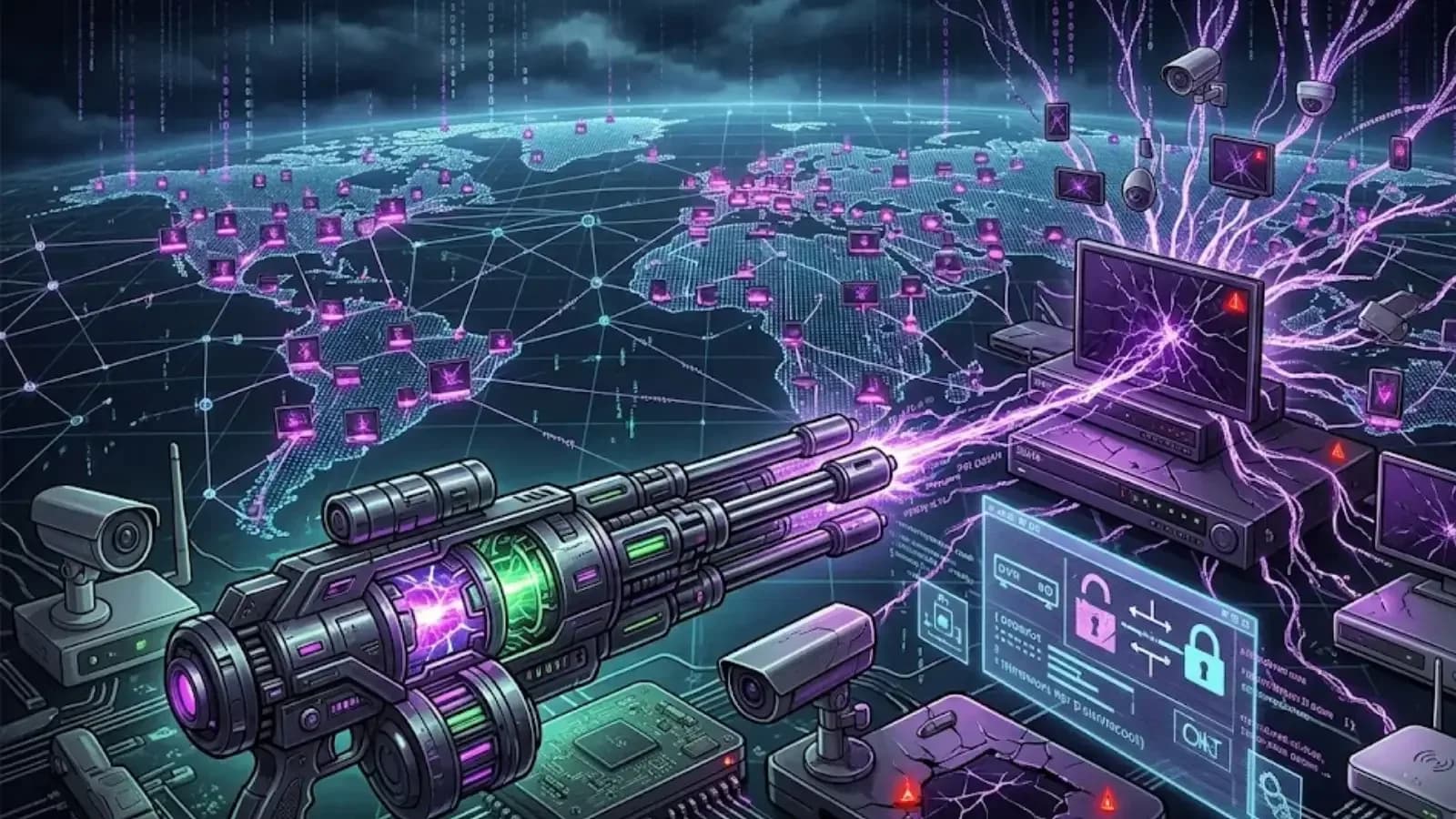 Nexcorium-assoierte Mirai-Variante nutzt TBK-DVR-Exploit zur Skalierung von Botnet-Operationen