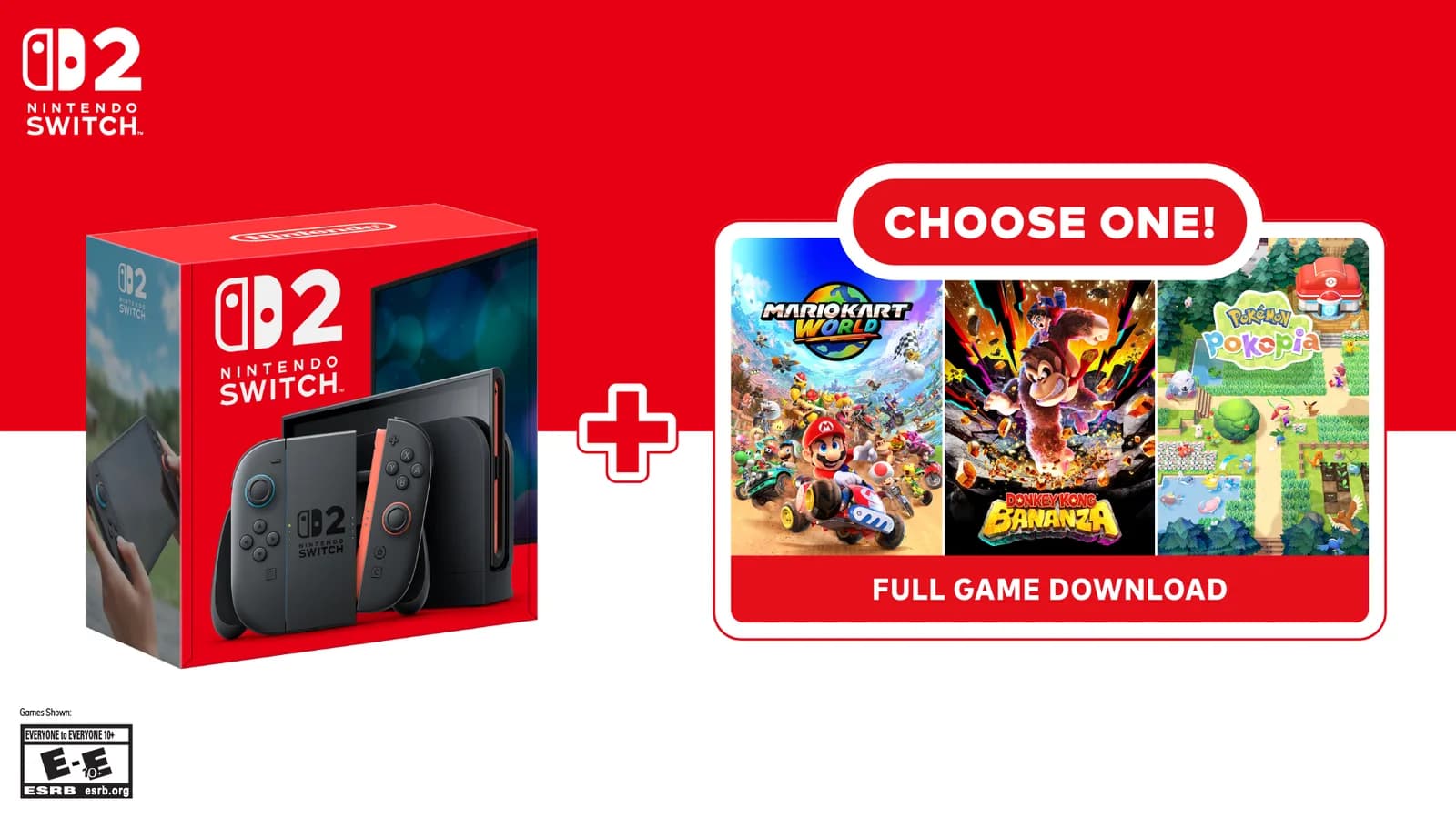 Nintendo bietet vor dem September-Preisanstieg noch ein letztes Switch-2-Bundle für 499 Dollar mit einem der drei ersten Partyspiele an.