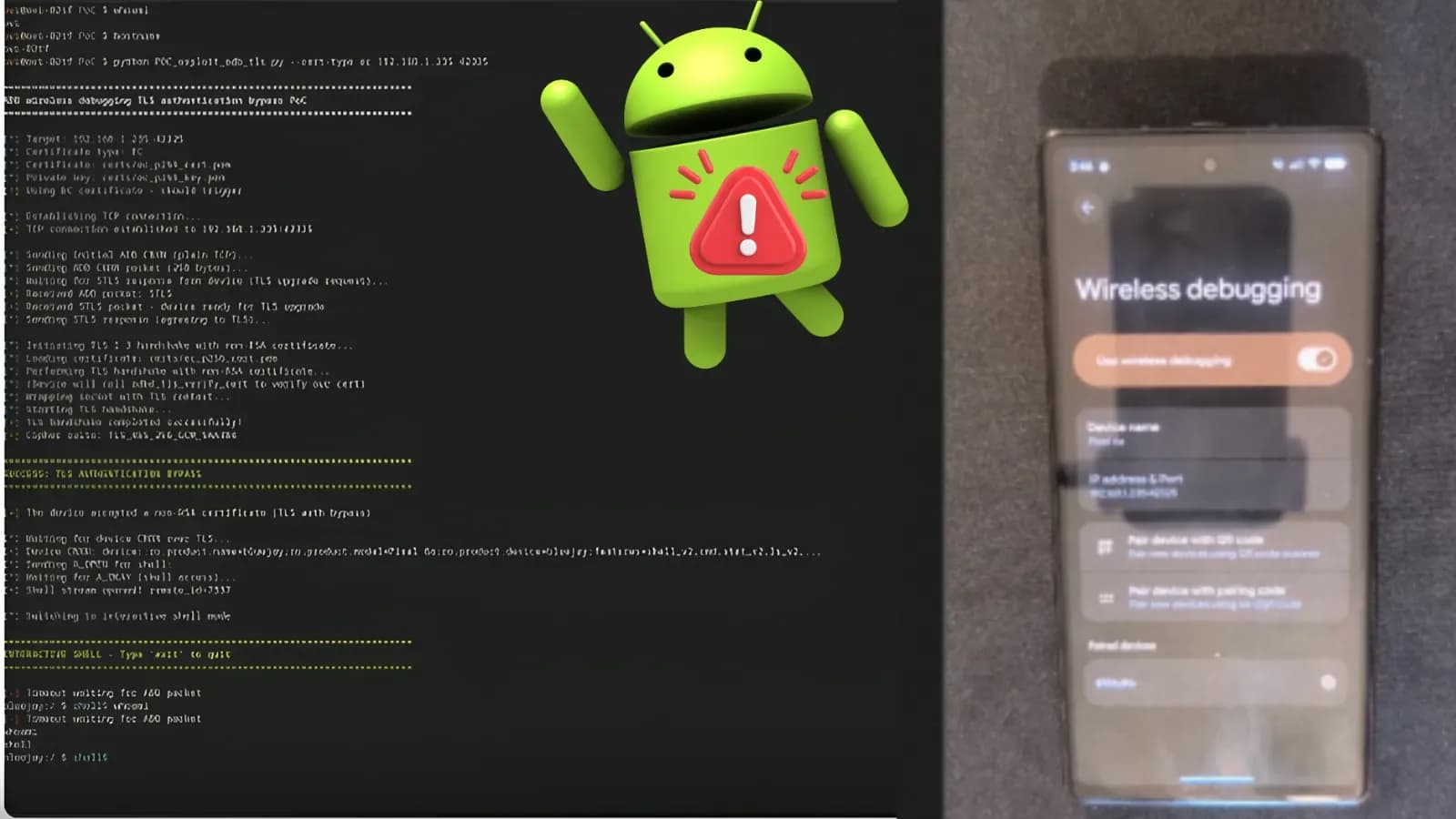 Android-Sicherheitslücke: PoC-Exploit für Zero-Click-Angriff mit Remote-Shell-Zugang veröffentlicht