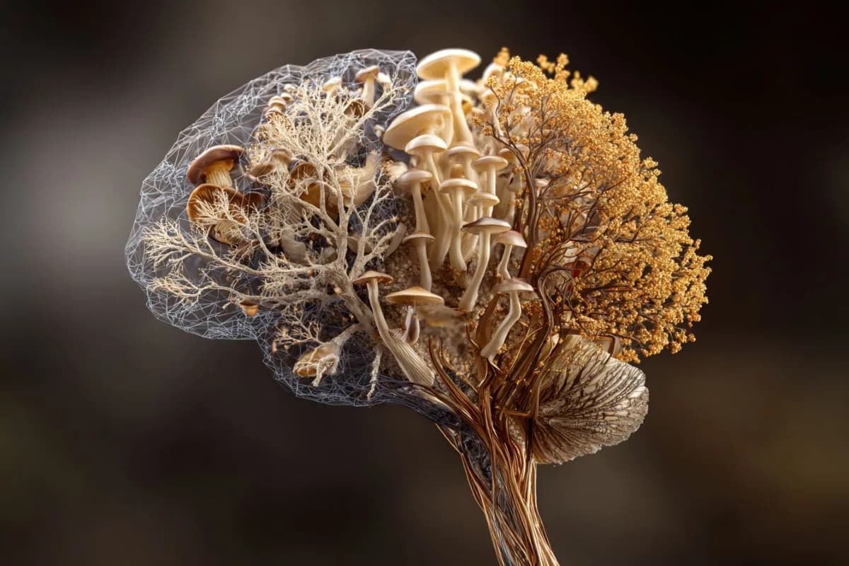 Psilocybin: Pilze reparieren die physische Vernetzung des Gehirns