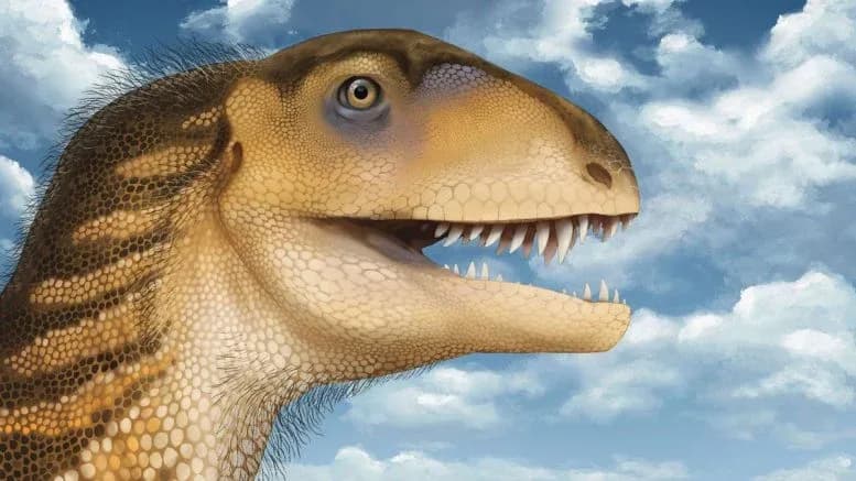 Student identifiziert bizarren neuen karnivoren Dinosaurier, der dreimal älter als T. rex ist