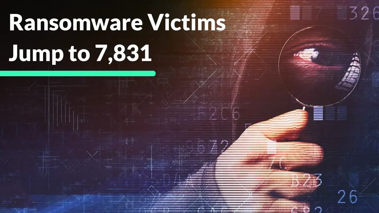 Anstieg der Ransomware-Opferzahlen auf 7.831 durch globale Angriffe mit KI-gestützten Kriminalitätswerkzeugen