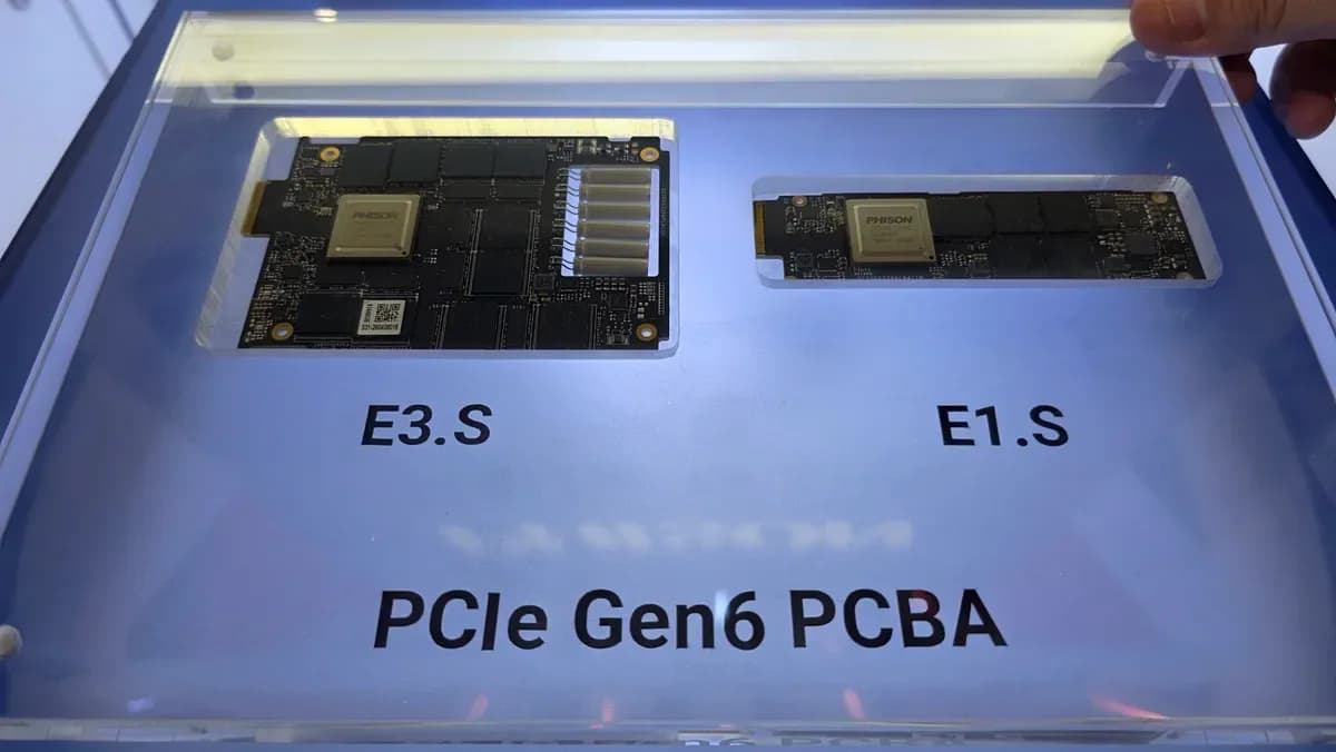 Phison präsentiert PCIe-6.0-SSD-Controller mit 28 GB/s Bandbreite und 6,8 Millionen IOPS sowie neue 4,5-Watt-E37T-SSDs für PCIe-5.0-Systeme