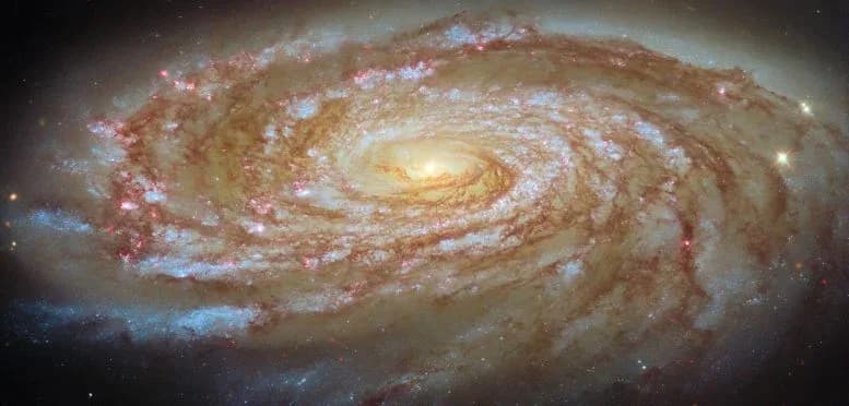 Hubble zeigt: Spiralgalaxie verliert langsam ihre Zukunft