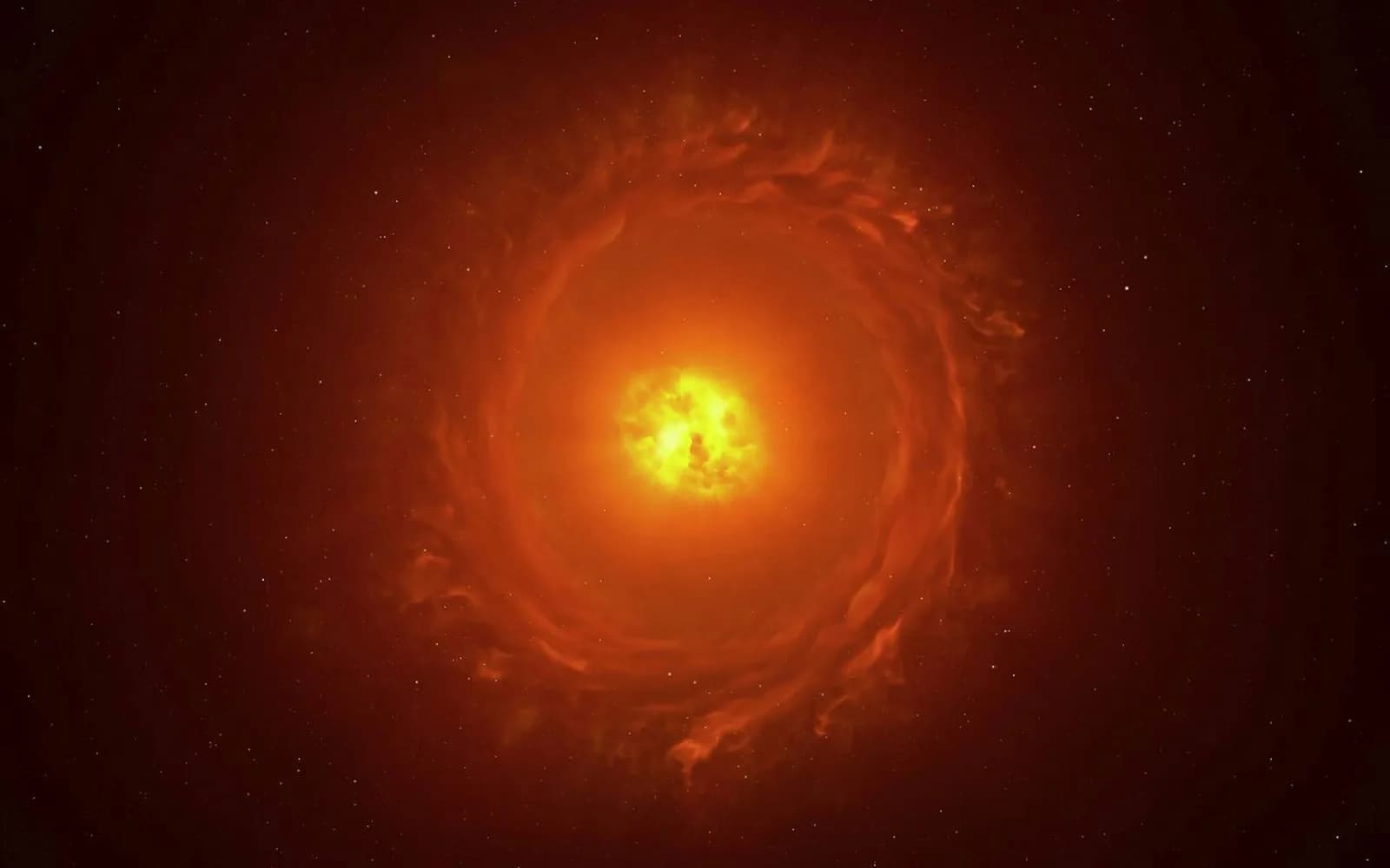 Einer der größten Sterne des Universums könnte kurz vor einer Explosion stehen