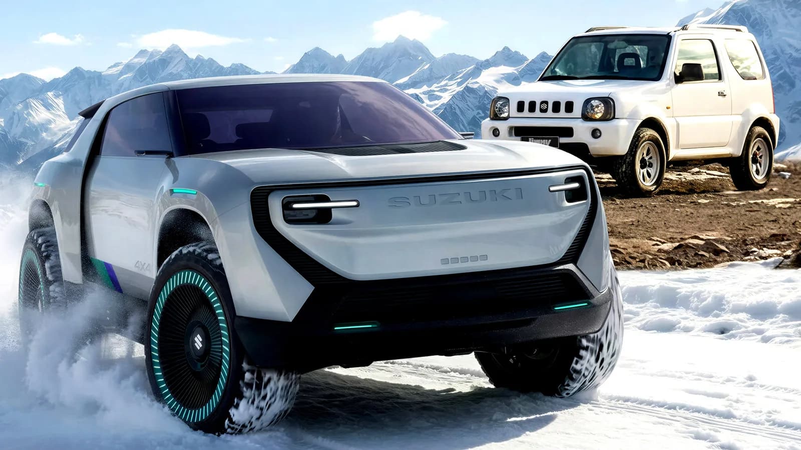 Suzuki Jimny: Designer entthaut das seit 2018 eingefrorene Kultmodell
