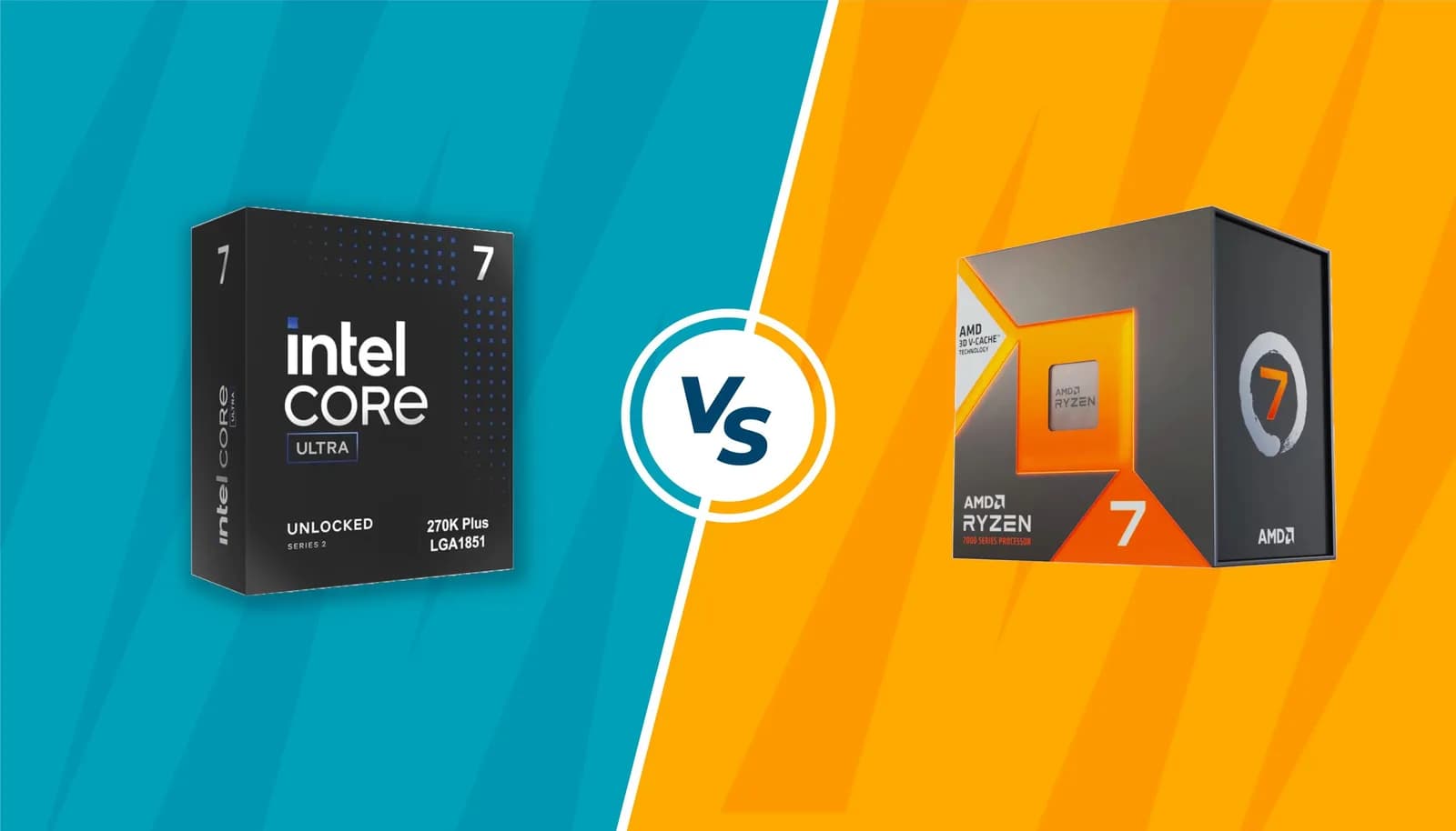 Intel Core Ultra 7 270K Plus gegen AMD Ryzen 7 7800 ×3D – Kann Intel endlich die X3D-Serie schlagen?