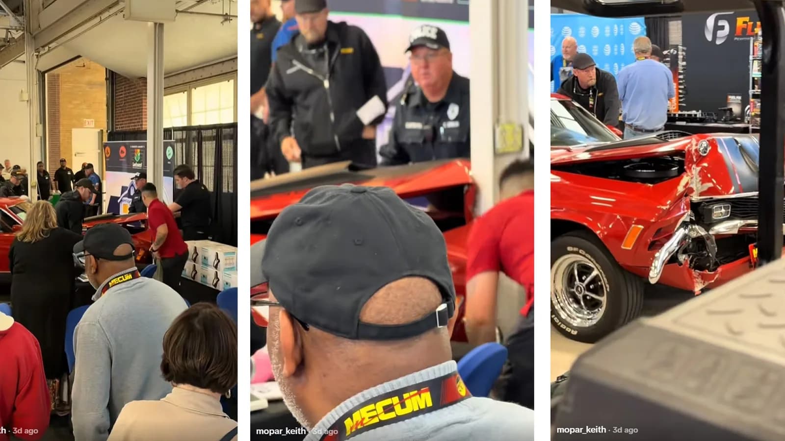 Polen rettet bei Mecum-Indy-Auktion alle vor aus dem Ruder gelaufenem Mustang