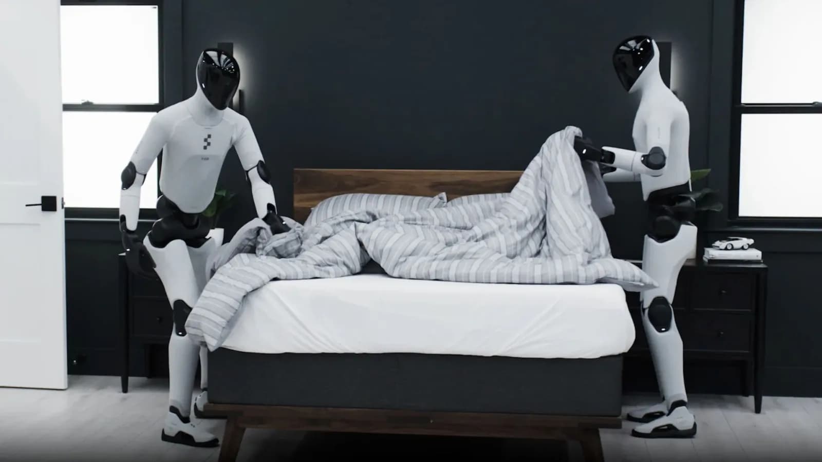 US-Roboter-Team reinigt und macht Bett in unter zwei Minuten