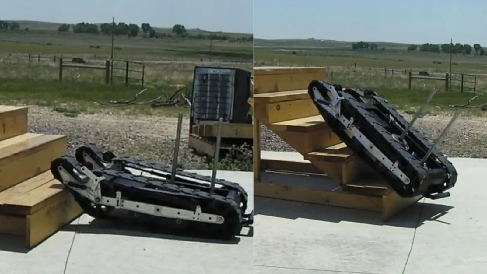 Roboter lernen, sich bei gefährlichen Treppenstürzen selbst zu fangen